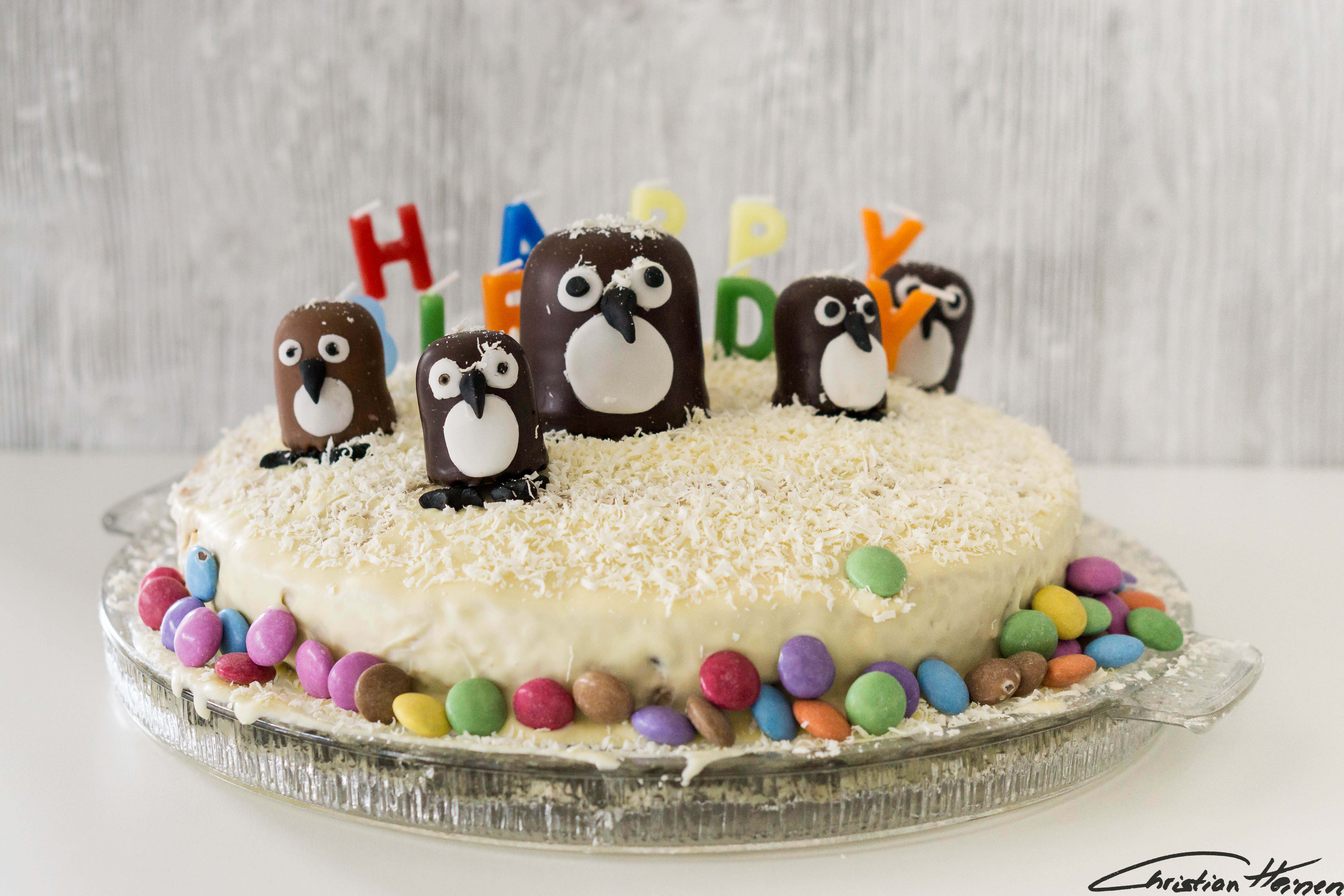 Kinder Pinguin Kuchen | veganinvan
