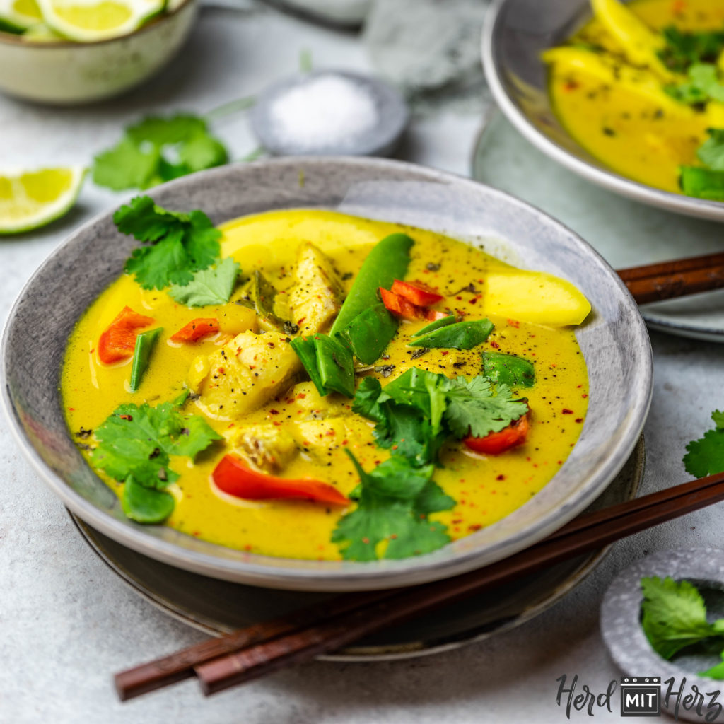 Kokos Fisch Curry – HerdmitHerz