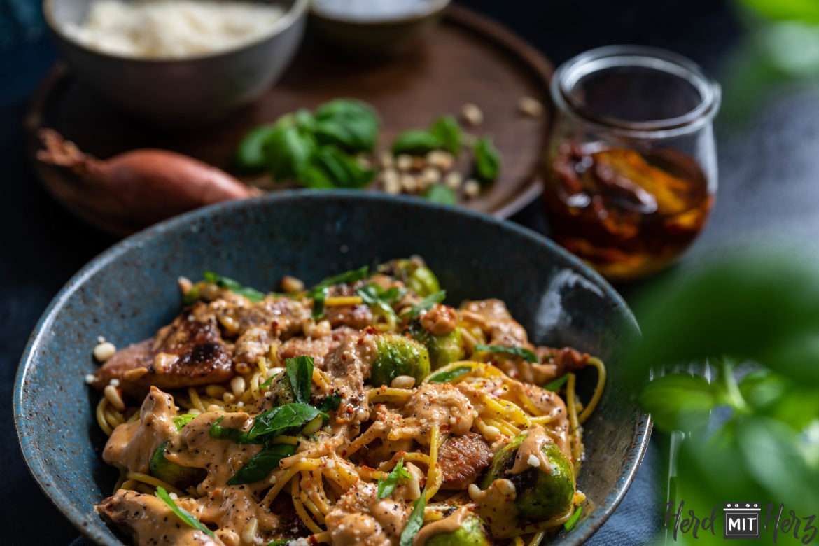 spaghetti hähnchen frischkäse (1 von 1)